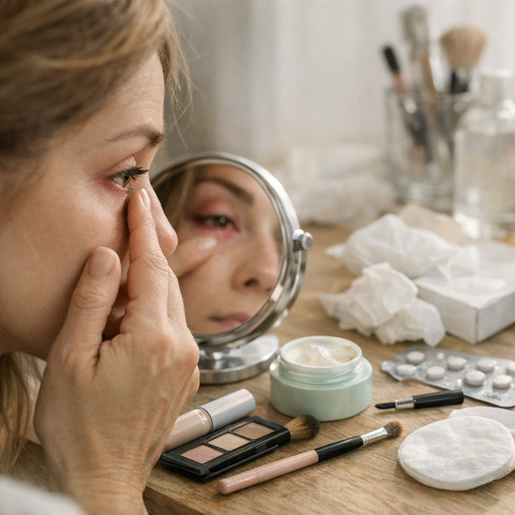 Quel maquillage choisir quand on a les yeux allergiques ou sensibles ?