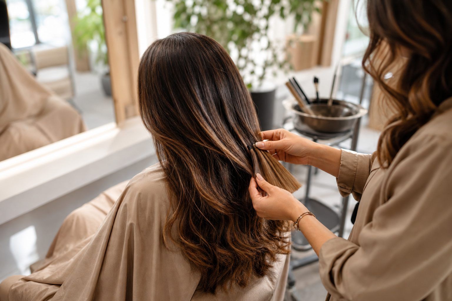 Comment préparer et demander son balayage au salon ?