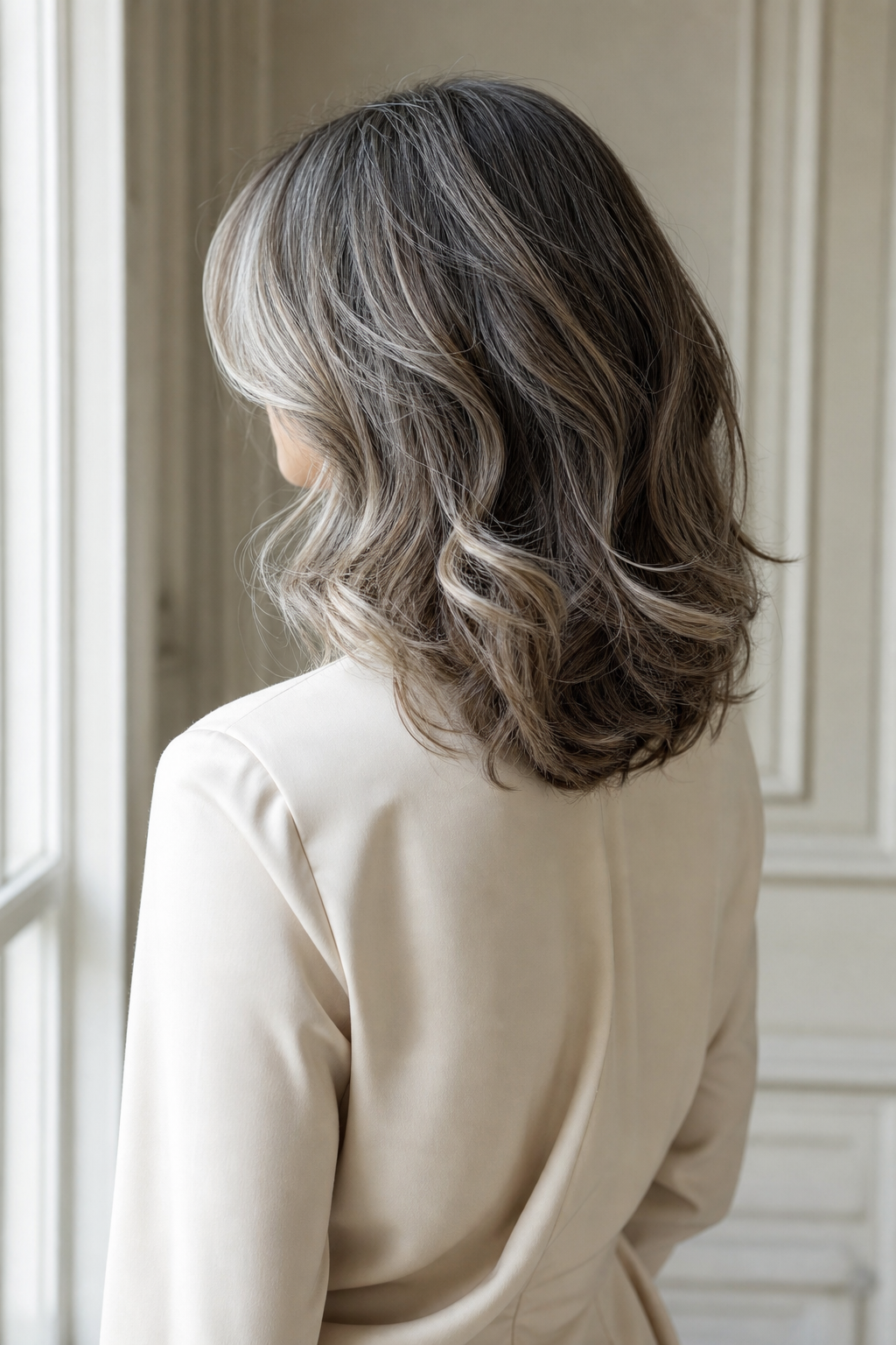 Le balayage de transition vers les cheveux gris vous convient-il ?