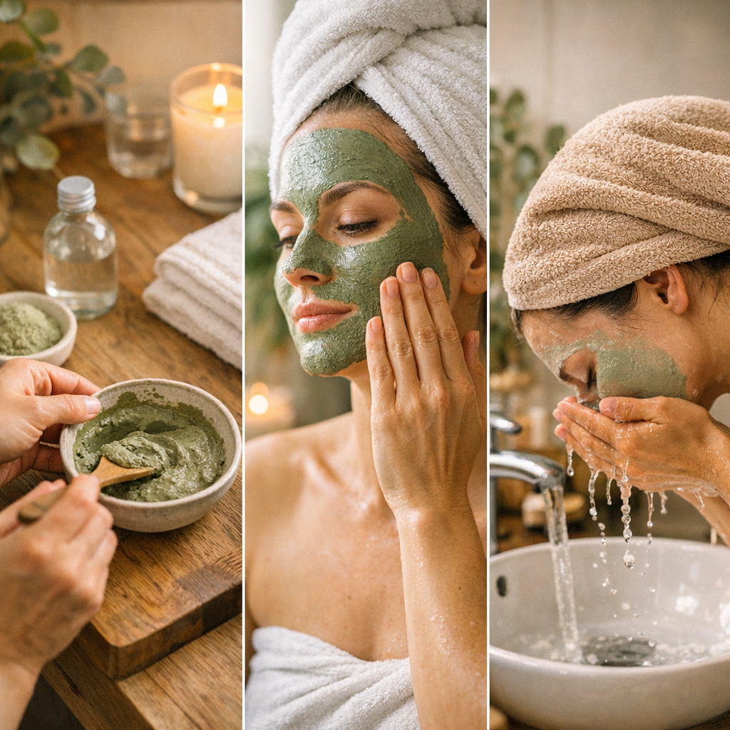 Conseils d’utilisation : préparer, poser et rincer le masque