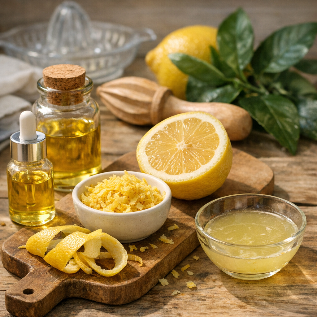 4. Peau du citron, jus ou huile essentielle&nbsp;: que choisir en beauté&nbsp;?