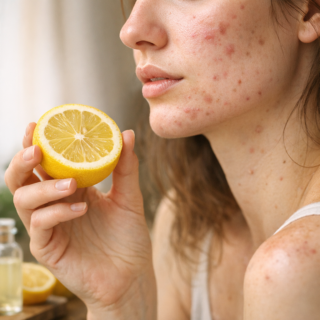 Peau sensible, taches, imperfections&nbsp;: quand éviter le citron