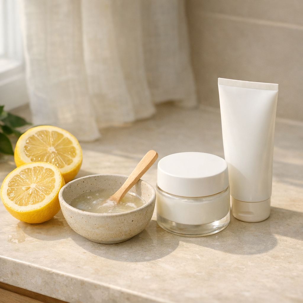 L’association citron et peau : une recette d’éclat à rincer