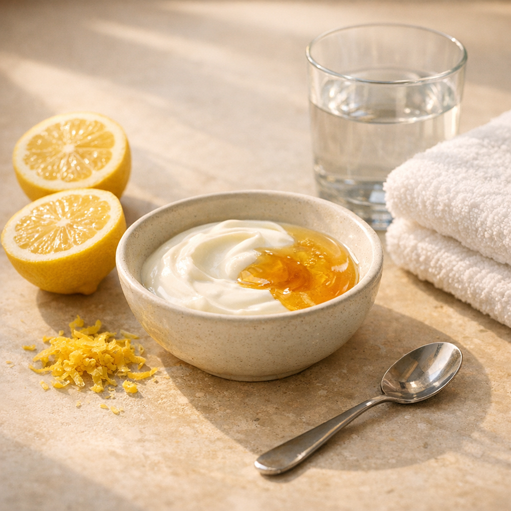 Un soin au citron pour peau terne : bienfaits et recette prudente