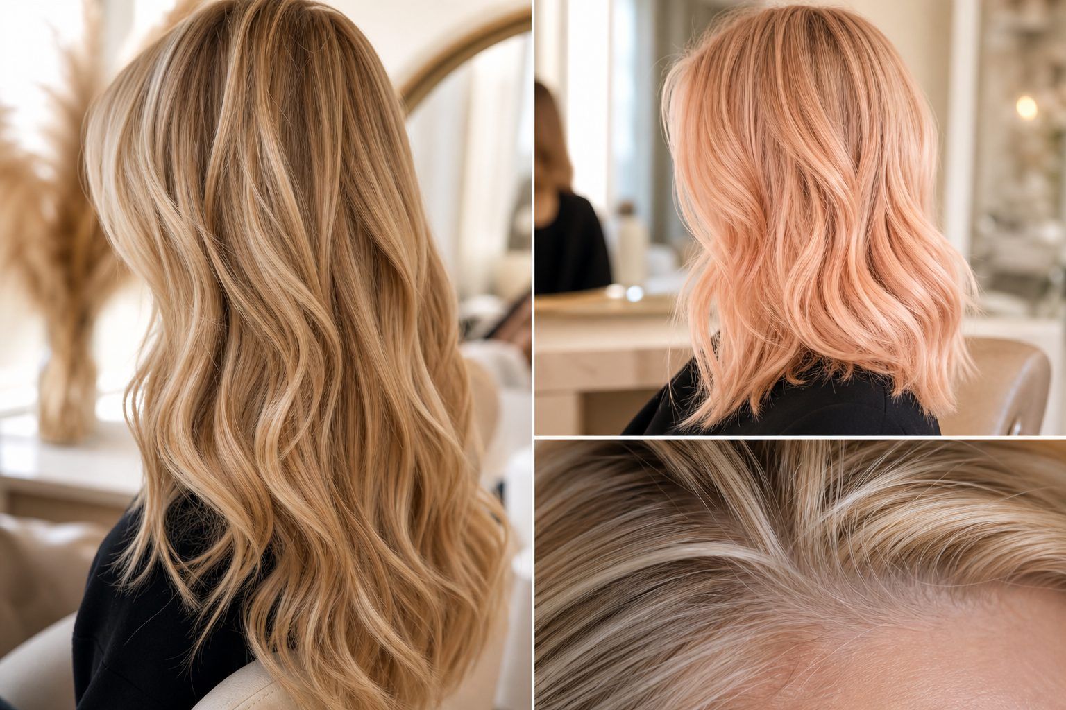 Colorations 2024 revisitées : blond miel, Peach et Scandi Hairline, ce qu'on ajuste