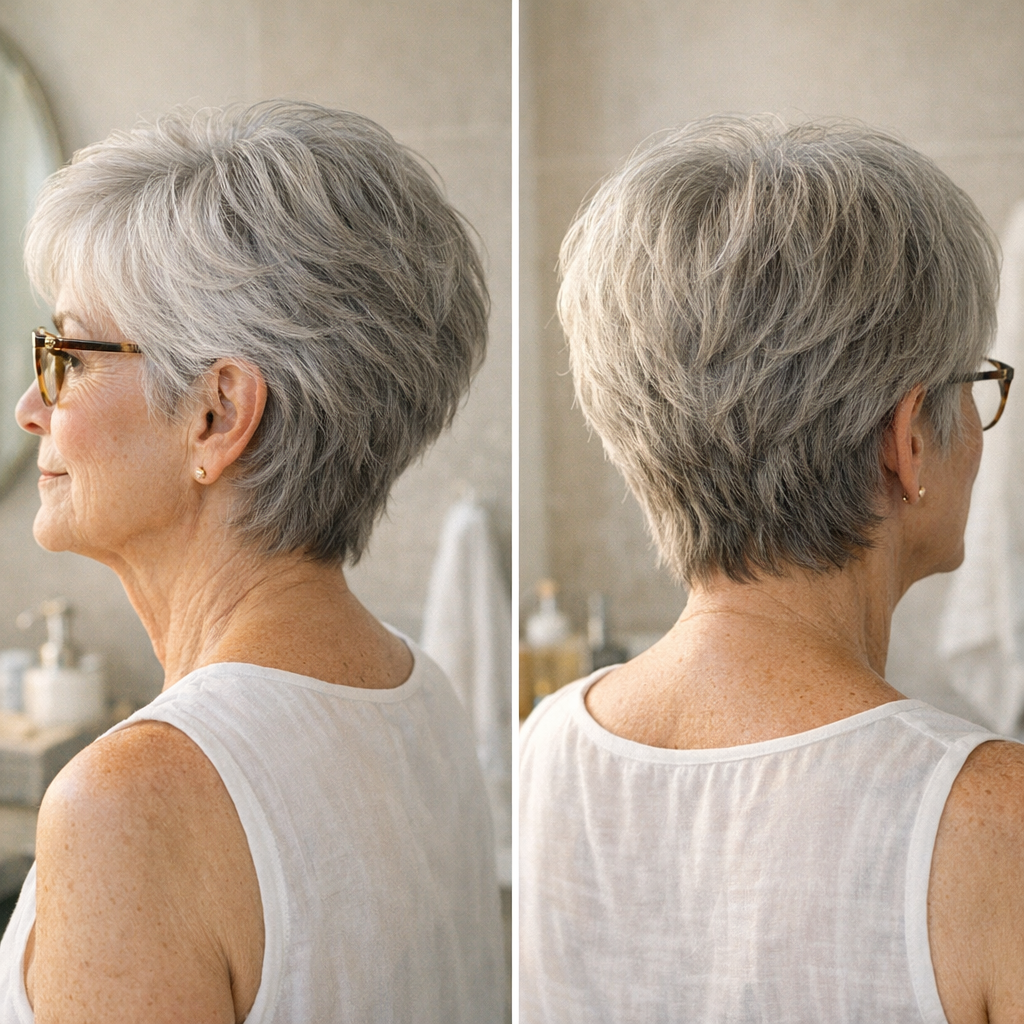 Quelle coiffure choisir à 70 ans quand on porte des lunettes ?