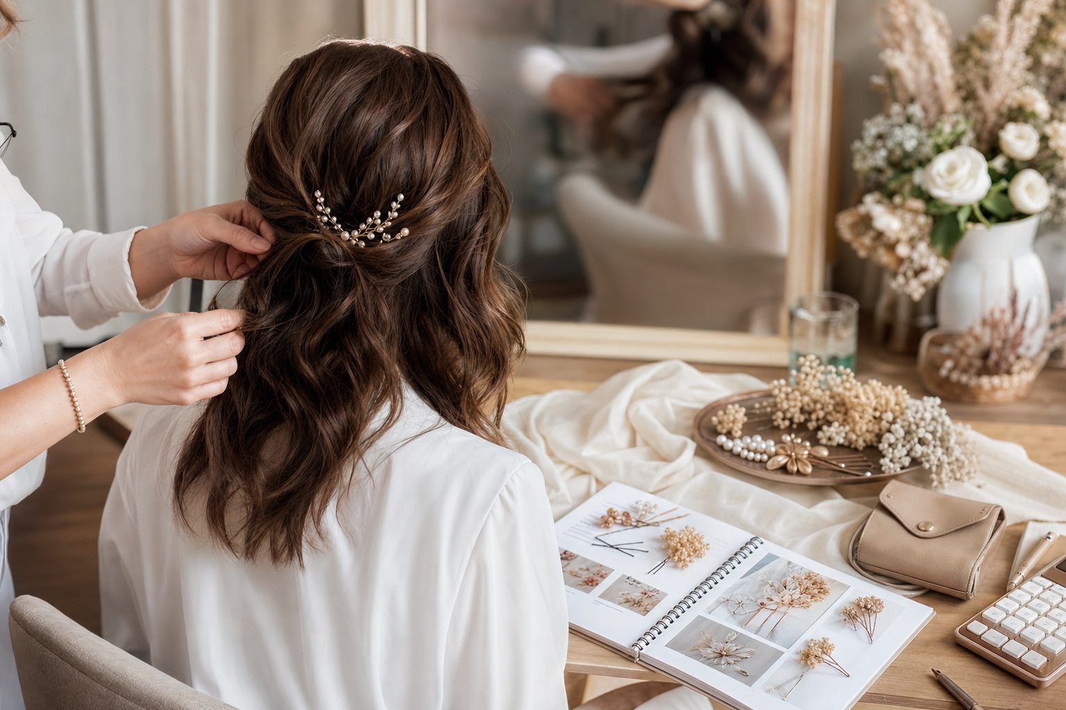 Essai coiffure, accessoires et budget&nbsp; : ce qu'il faut vérifier avant le mariage
