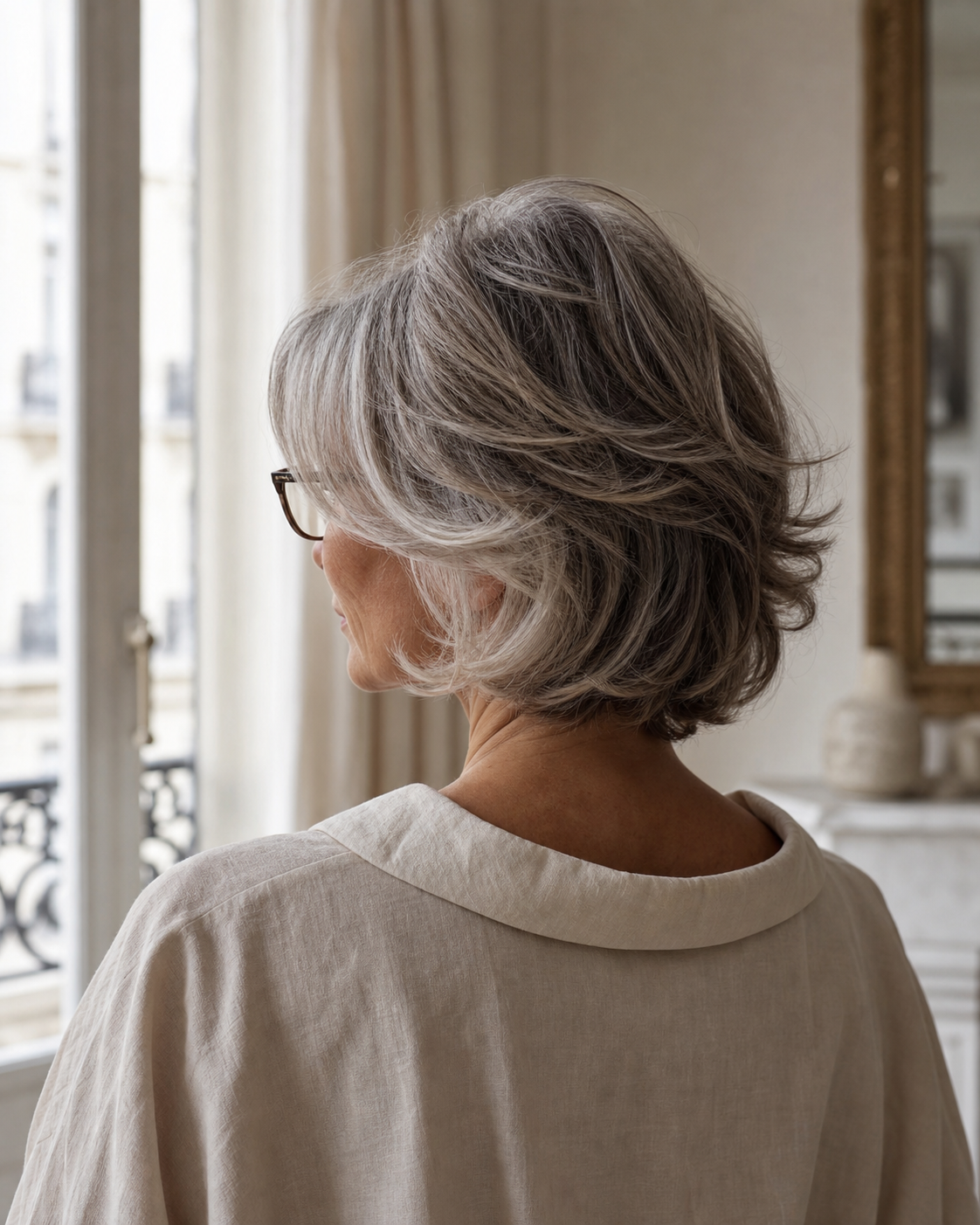 Quelle coupe de cheveux pour une Femme de 65 Ans Avec Lunettes ?