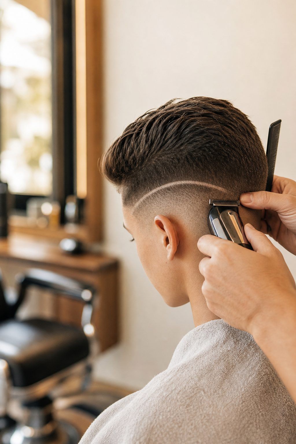 Comment faire un trait dans les cheveux sans abîmer la coupe ?