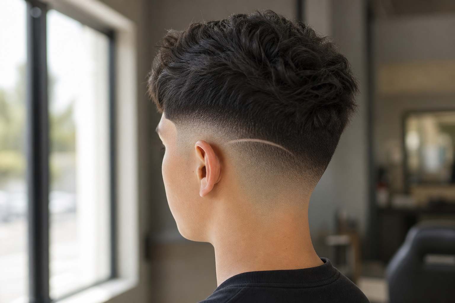 Quelle coupe avec trait dans les cheveux choisir pour un garçon ?