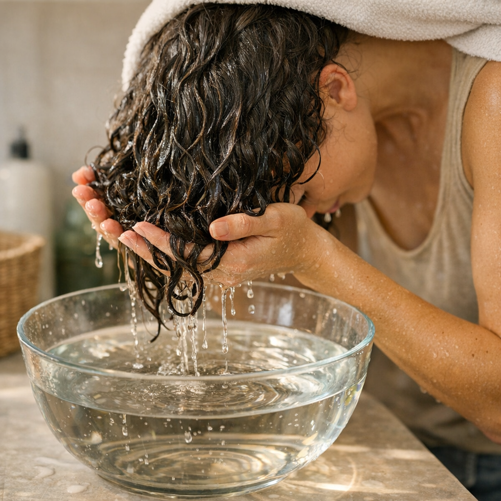 Méthode du bol : pourquoi cette gestuelle avec beaucoup d’eau peut mieux définir les boucles