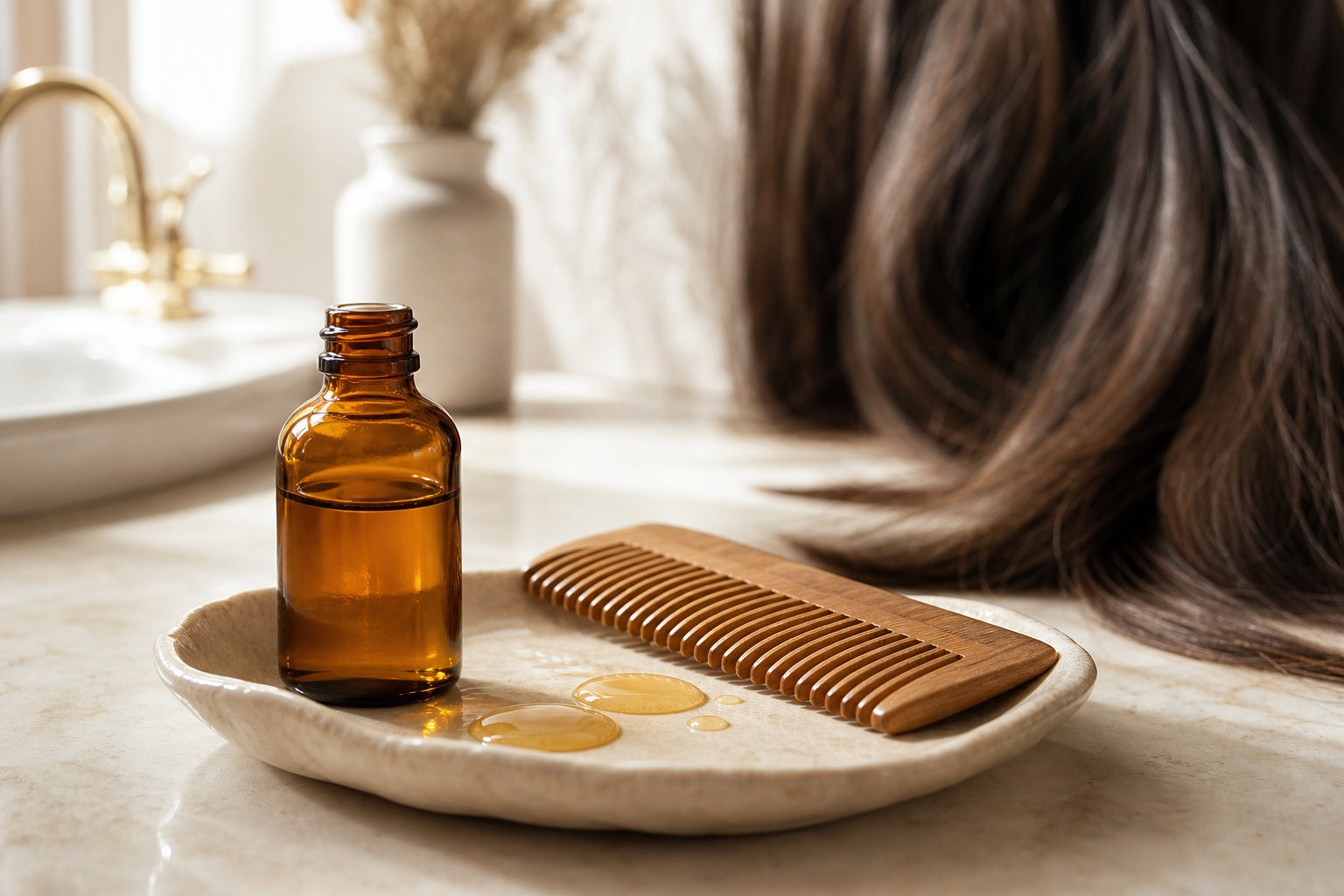 L’huile de Ricin peut-elle vraiment aider vos cheveux à pousser ?