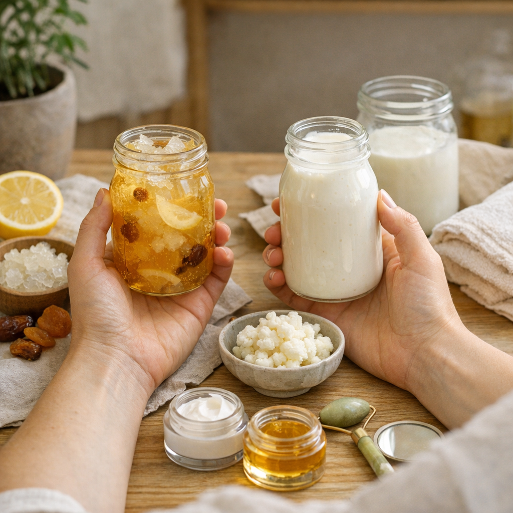 Kéfir de fruits ou de lait : choisir selon son profil digestif et cutané