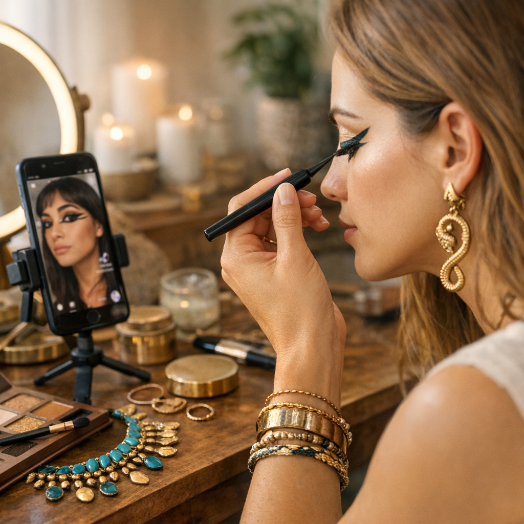 Réalisation du look chez vous&nbsp;: inspirations TikTok, bijoux et limites du cliché