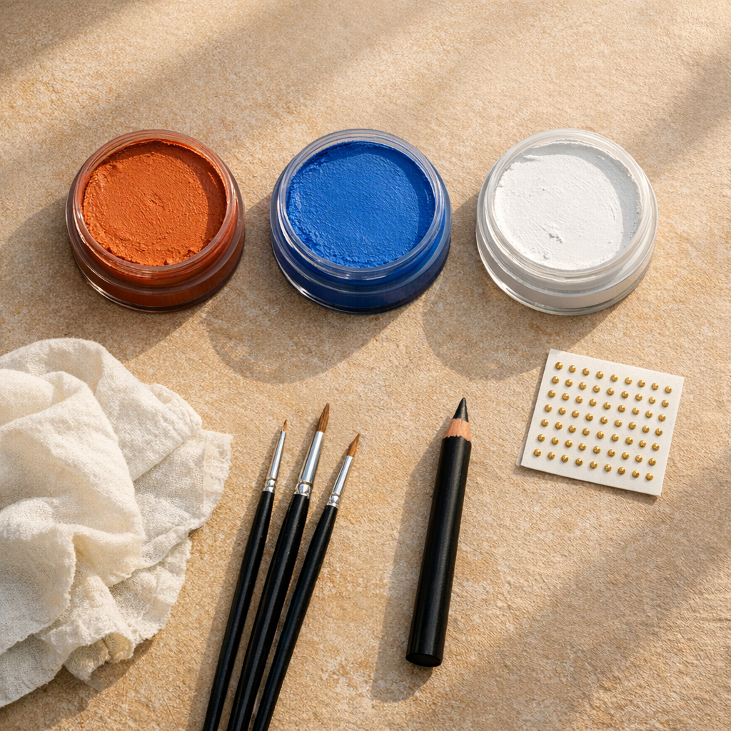 Comment réussir un Maquillage d'Indien sans se tromper