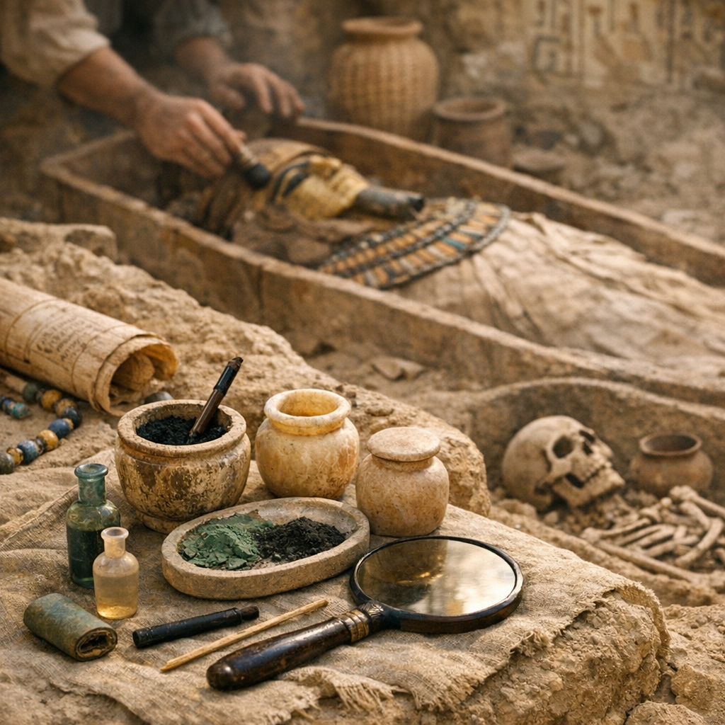 Ce que l’archéologie révèle&nbsp;: objets datés, tombes et différences sociales