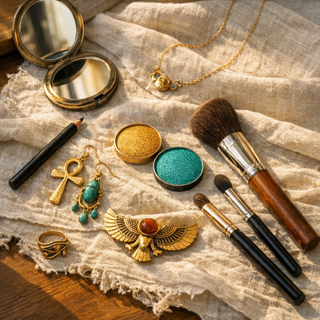 Un maquillage égyptien facile se réussit en 6 gestes