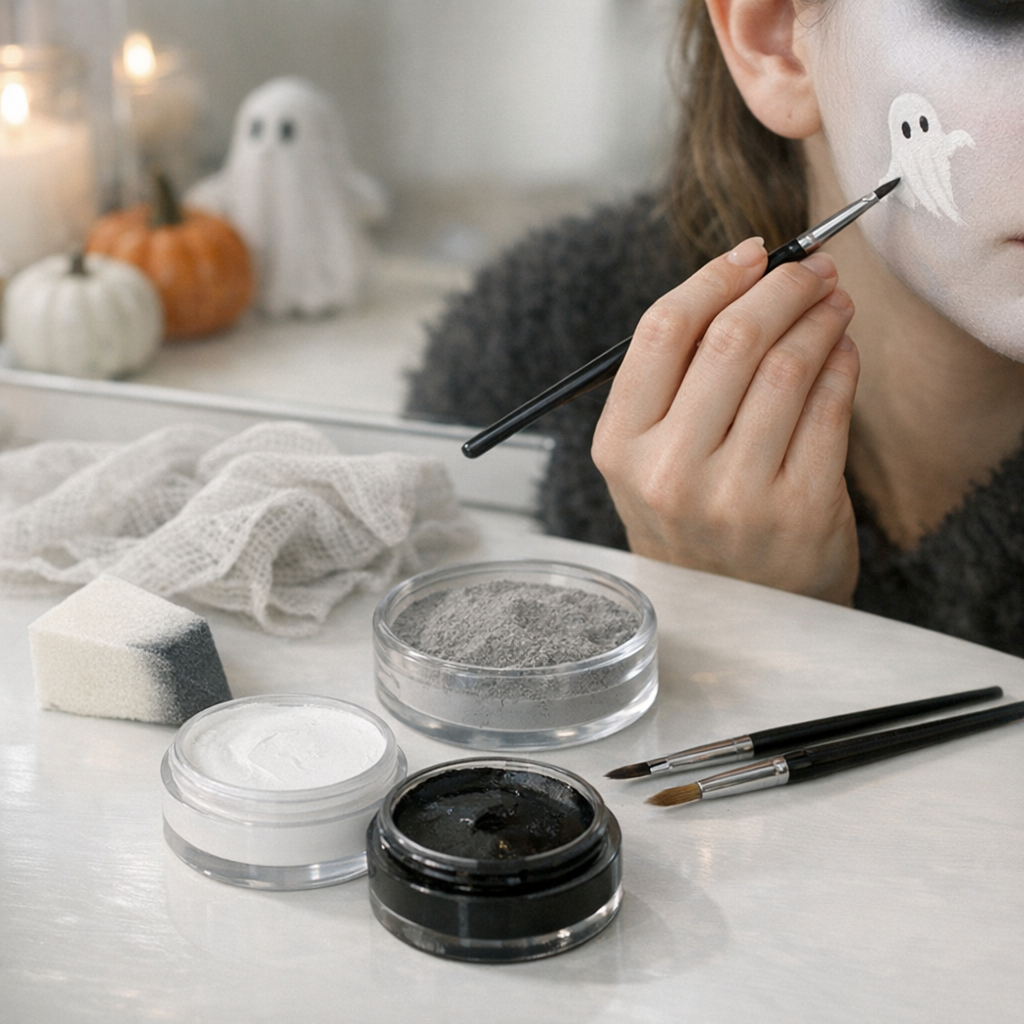Le Maquillage fantôme d’Halloween : 10 idées faciles