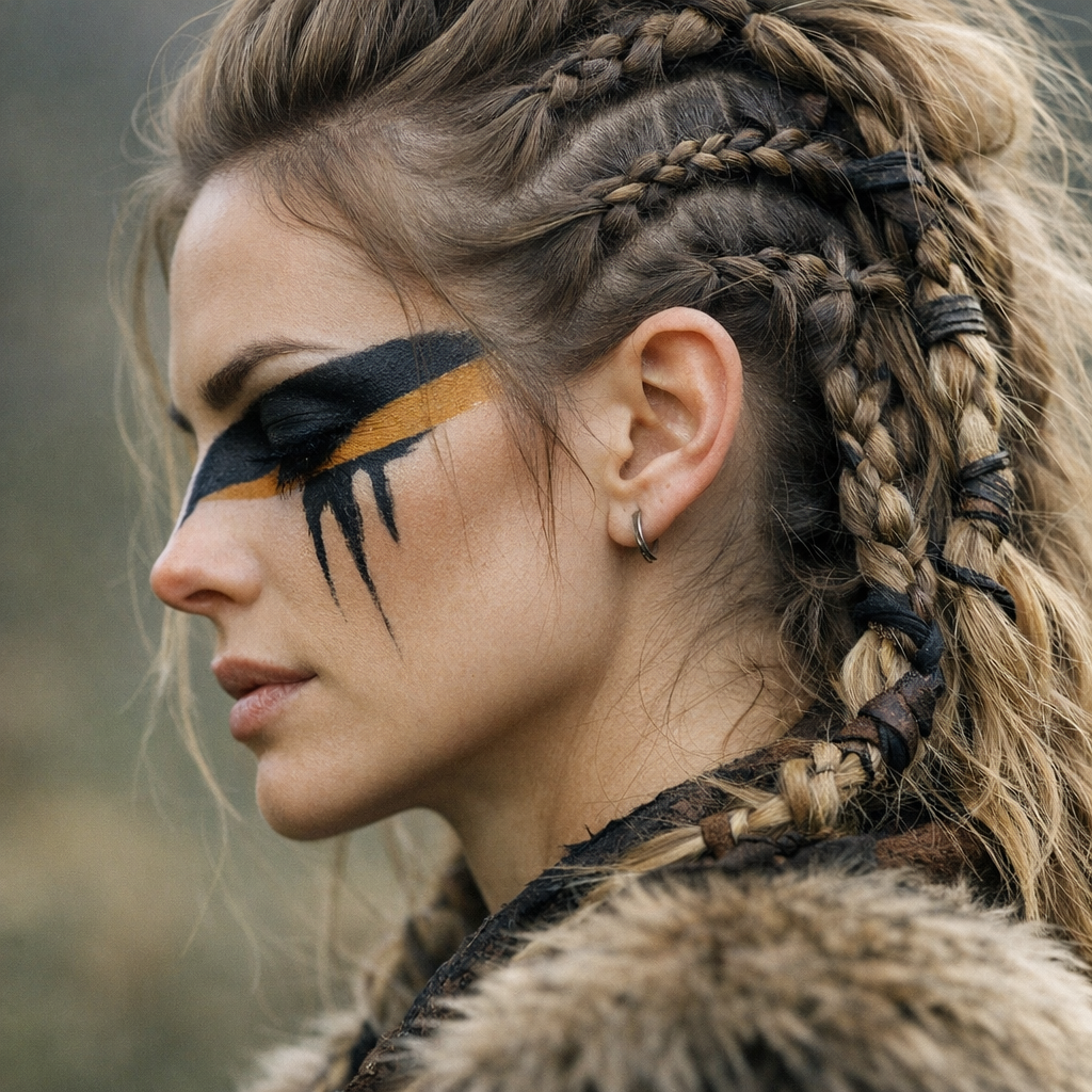 Le Maquillage de Femme Viking : 7 idées, tuto et budget