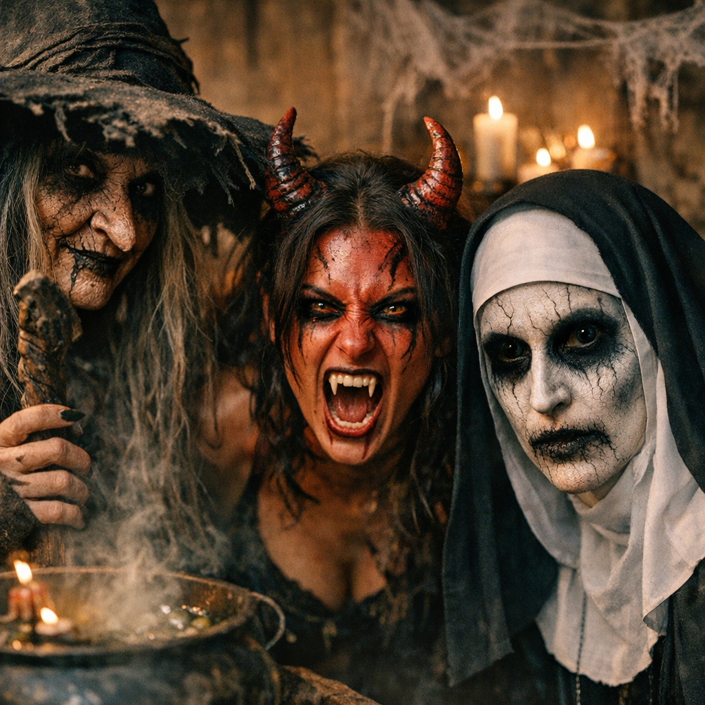 Sorcière, diablesse, Valak&nbsp;: intensifier la peur avec trois détails