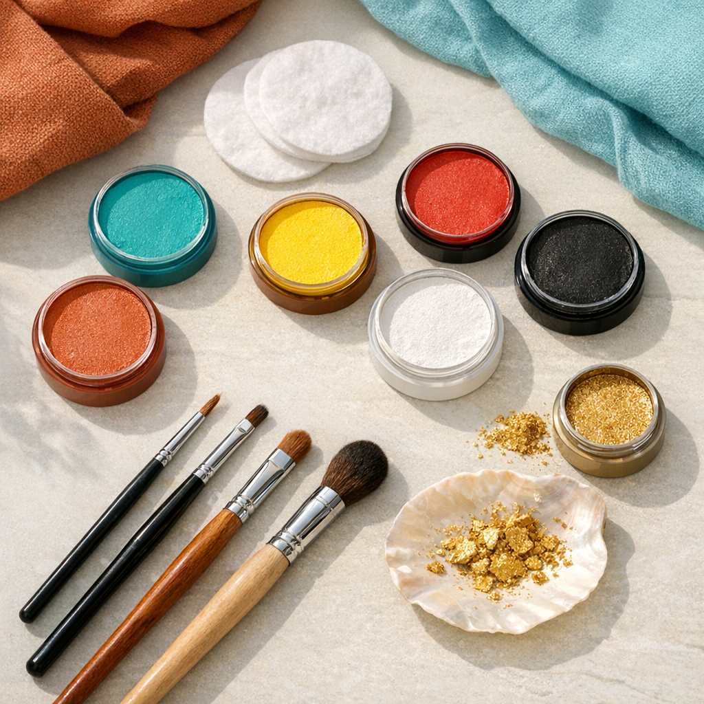 Un Maquillage d’Indienne facile se réussit en 7 gestes