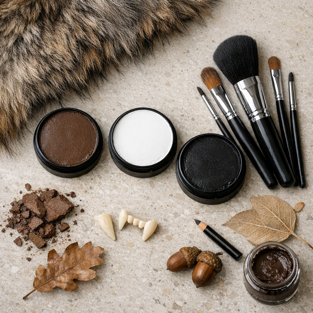 Ces 7 idées de Maquillage Loup-Garou d’Halloween se font chez soi