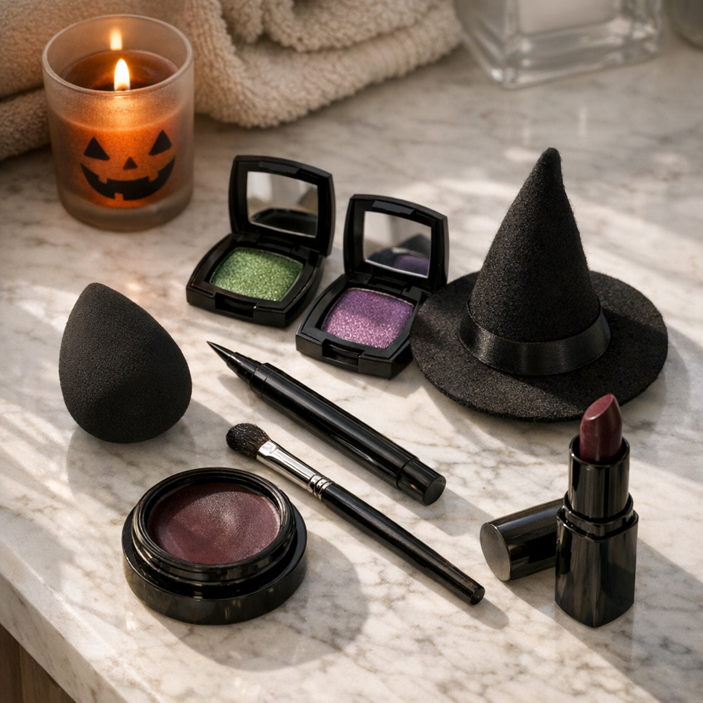Un Maquillage de Sorcière facile et rapide se fait en 10 minutes