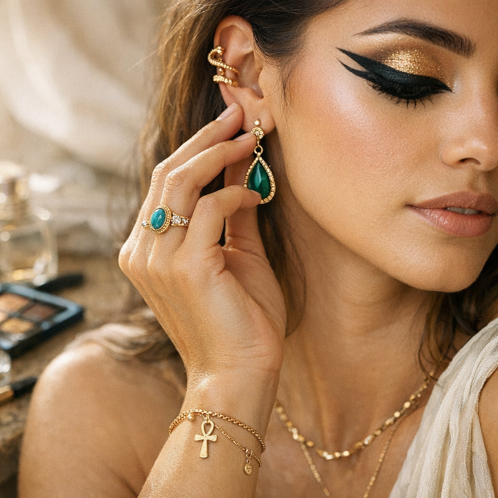 3. Quelques bijoux et gestes doux pour terminer votre look