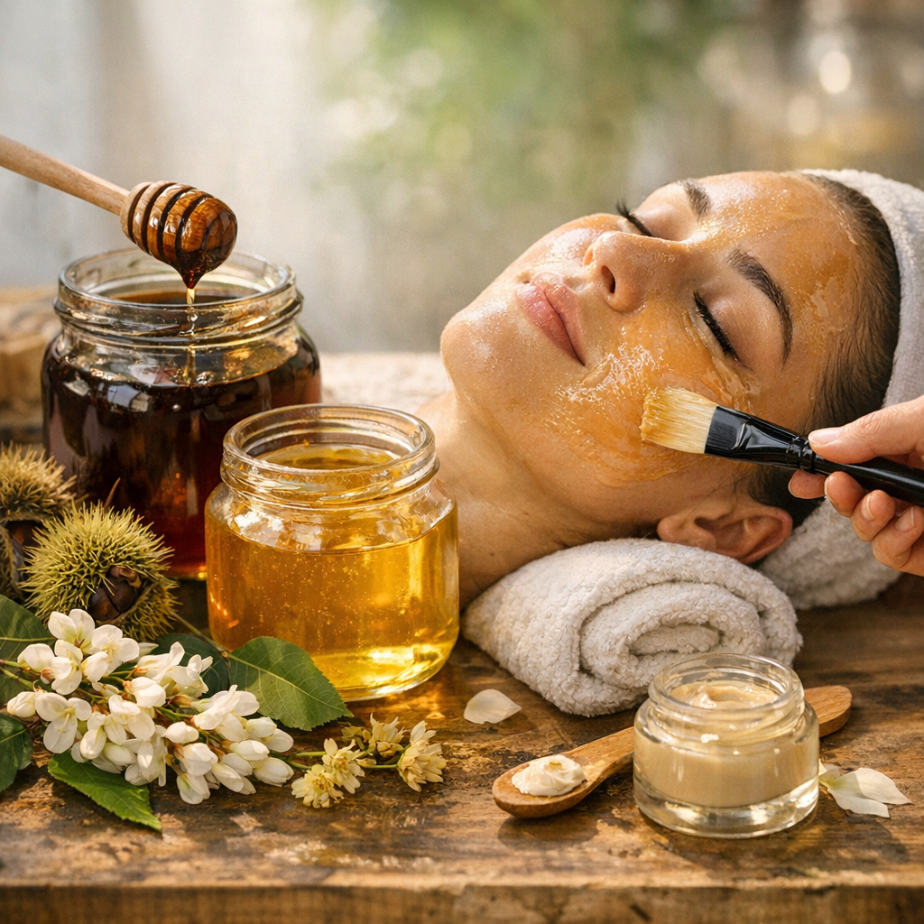 Miel de châtaignier, acacia ou tilleul : lequel choisir pour le visage et à quel prix ?