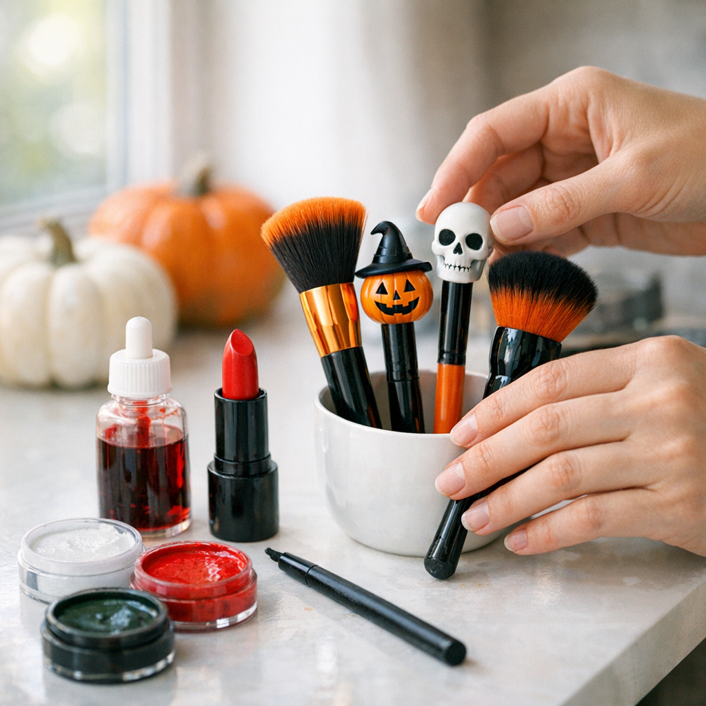 Un modèle de Maquillage Halloween : 15 idées faciles à réussir