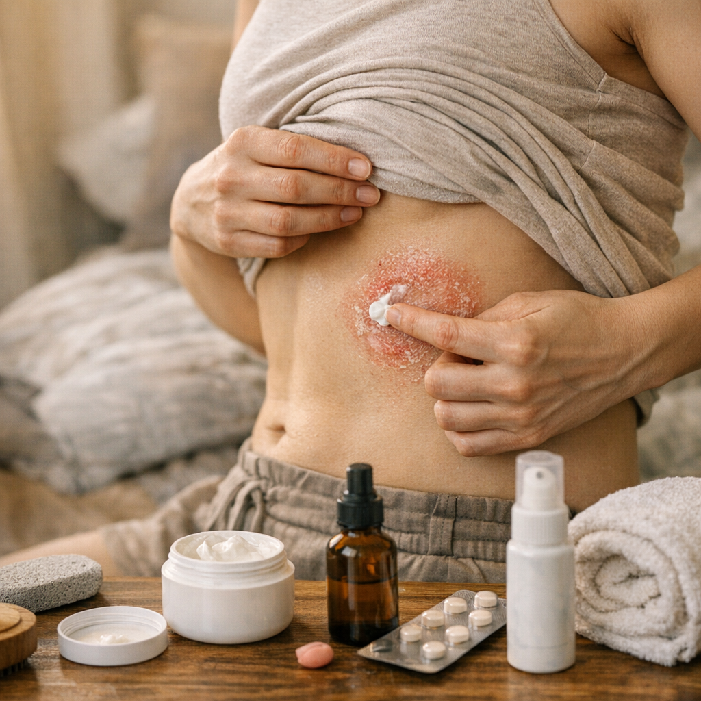 Comment se débarrasser des champignons sur la peau : traitements et gestes utiles