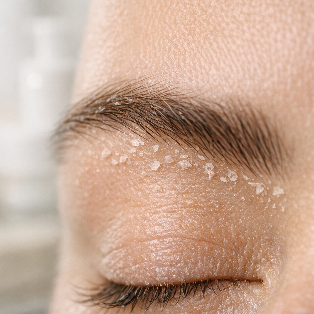 Comment enlever la peau morte sur le sourcil sans irriter