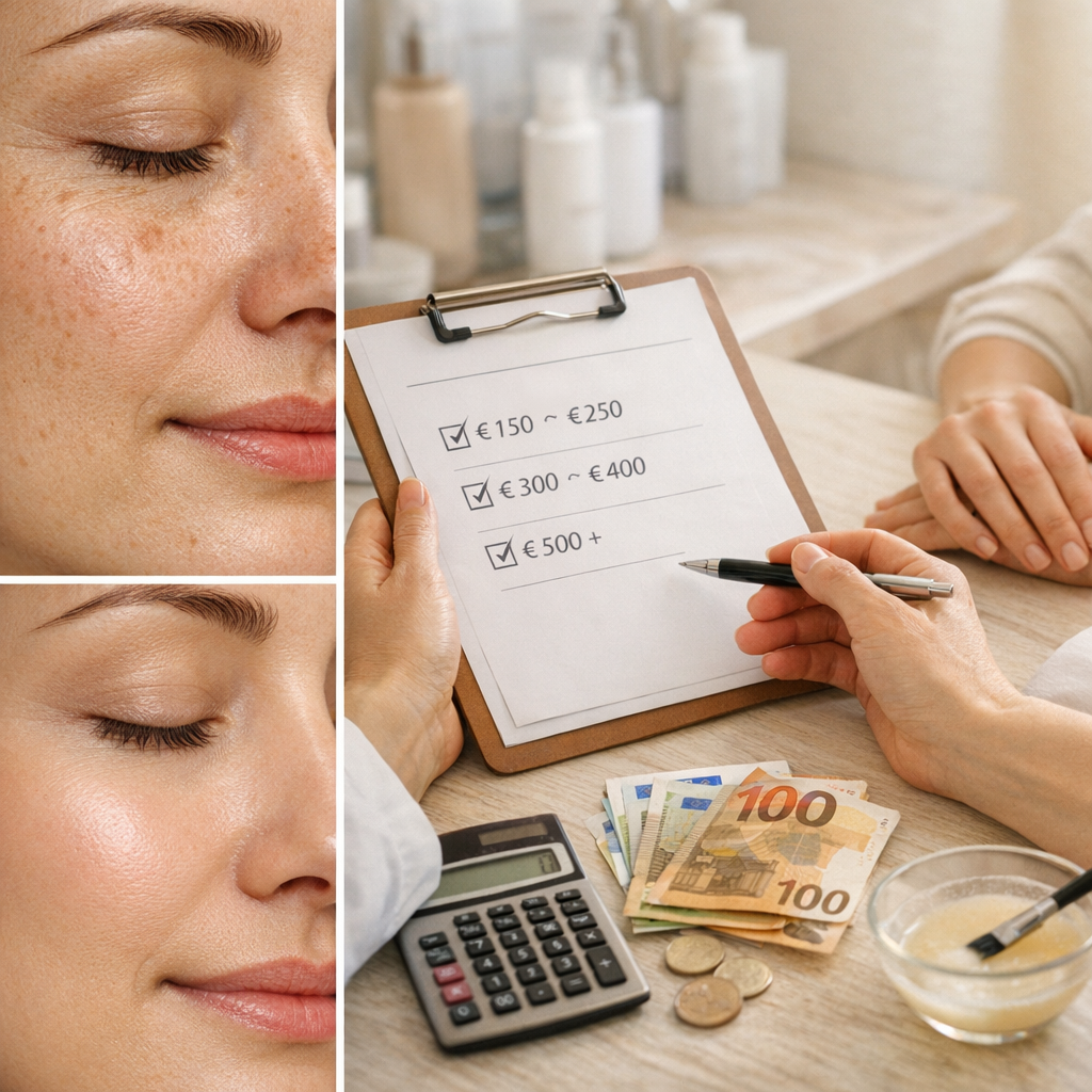Peeling dermatologue prix&nbsp;: fourchettes, devis et remboursement