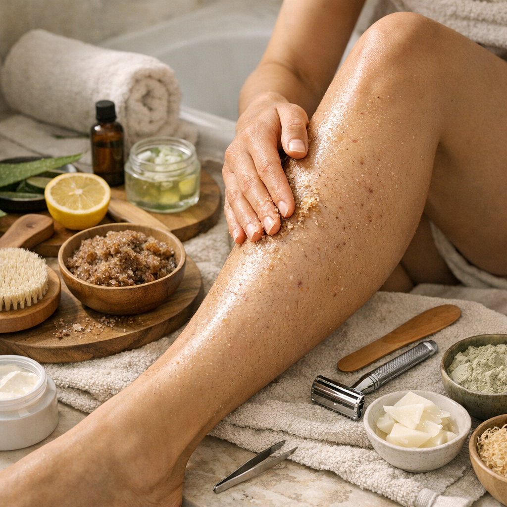 Méthodes d'épilation et solutions naturelles : ce qui aide vraiment sur les jambes
