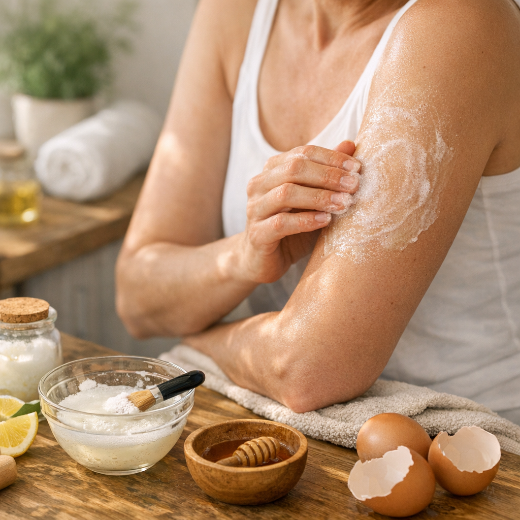 Le masque au blanc d’œuf et les recettes naturelles&nbsp;: effet tenseur express, limites et précautions