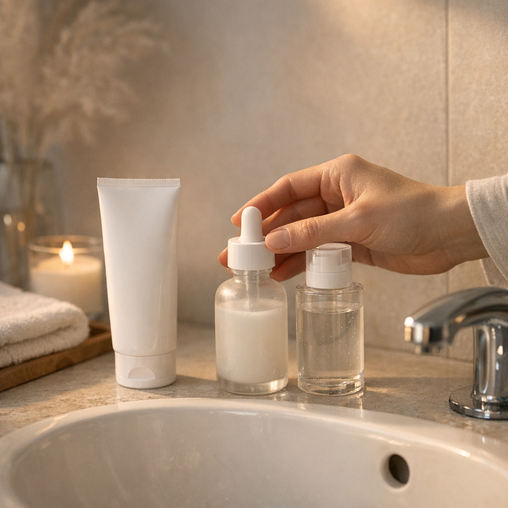 Comment construire une routine du soir tolérable pour peau sensible