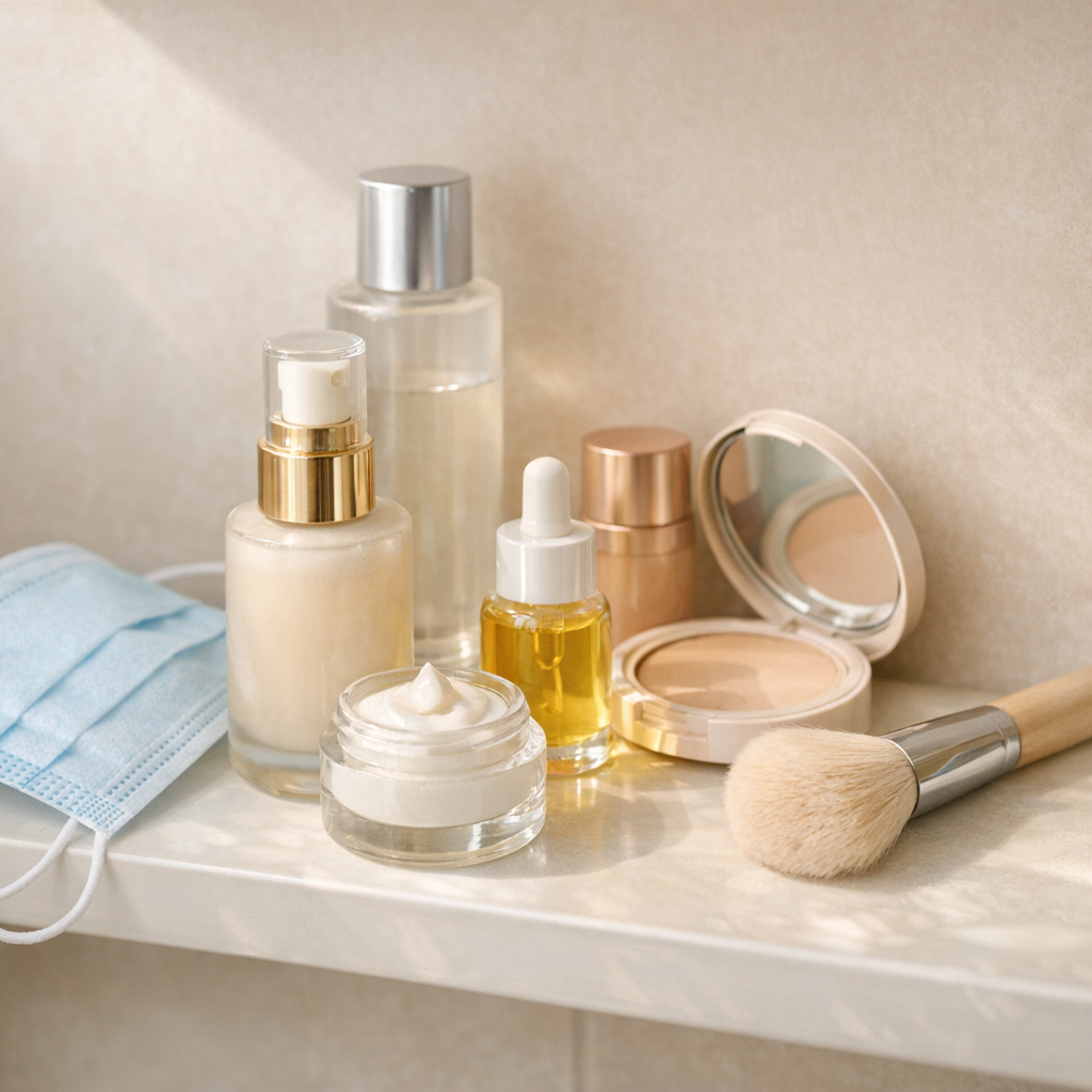 Comment se maquiller avec un Masque sans surcharger sa peau