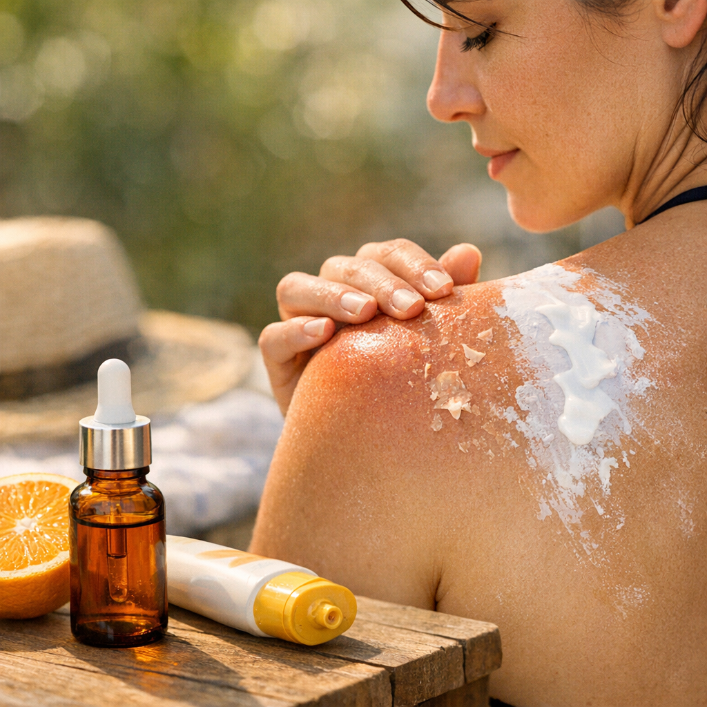 Si j’utilise un sérum vitamine C, est-ce que cela change vraiment quelque chose si ma protection solaire est mal appliqu
