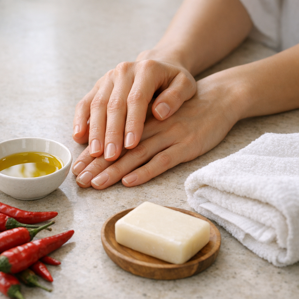 Comment soulager une brûlure de piment sur la peau ?
