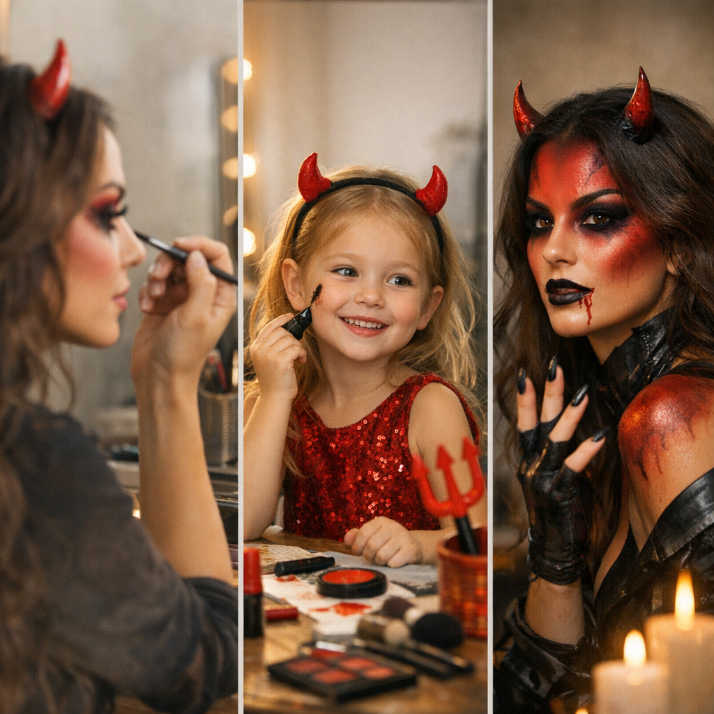 Version adulte, petite fille ou petit diable&nbsp;: comment adapter le rendu